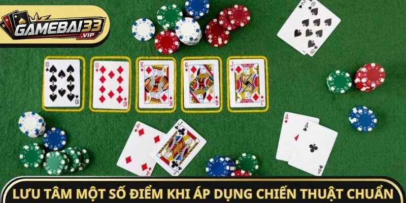 Lưu tâm một số điểm khi áp dụng chiến thuật chuẩn
