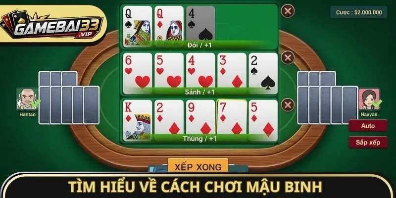 Tìm hiểu về cách chơi Mậu Binh